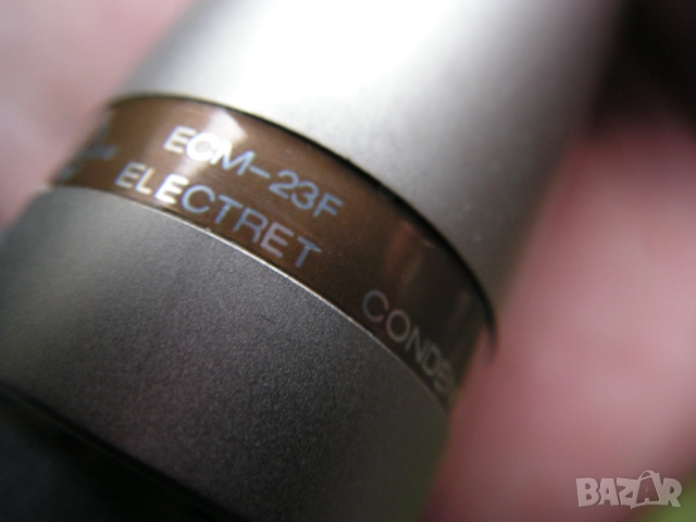 Кондензаторен – електретен микрофон Sony ECM-23F,  Винтидж, снимка 9 - Микрофони - 52731352