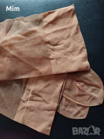  Резервирани 2/3XL Чорапи ликра в цвят телесен за жартиери , снимка 2 - Бельо - 52902659