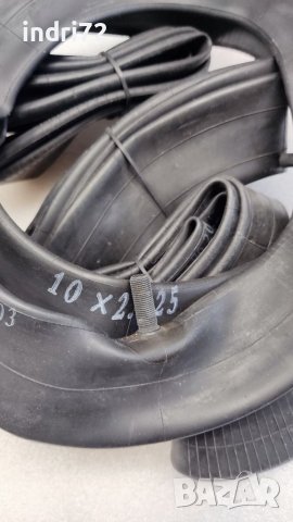 10x2.125 вътрешна гума за електрическа тротинетка с прав вентил, снимка 2 - Други спортове - 38864037