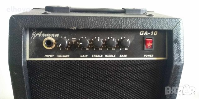 Усилвател за китара Axman GA-10, снимка 6 - Ресийвъри, усилватели, смесителни пултове - 43016617