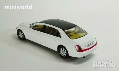 Maybach 62 2002 - мащаб 1:43 на ДеАгостини модела е нов в блистер, снимка 3 - Колекции - 28364379