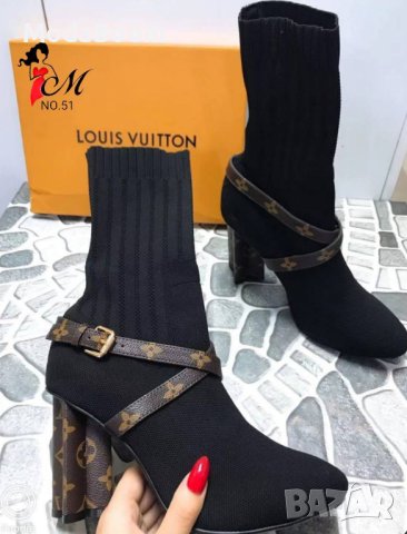 💥Louis Vuitton Уникални дамски боти💥 , снимка 1 - Дамски боти - 43687745