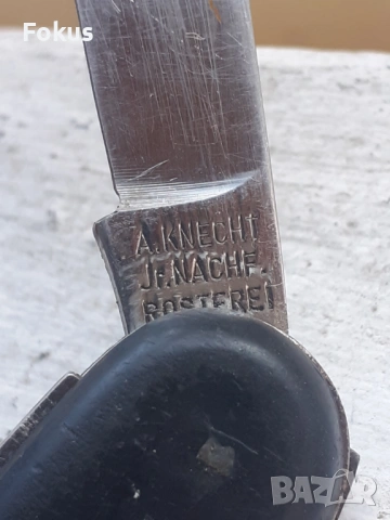 Старо джобно ножче с маркировки, снимка 4 - Антикварни и старинни предмети - 53339658