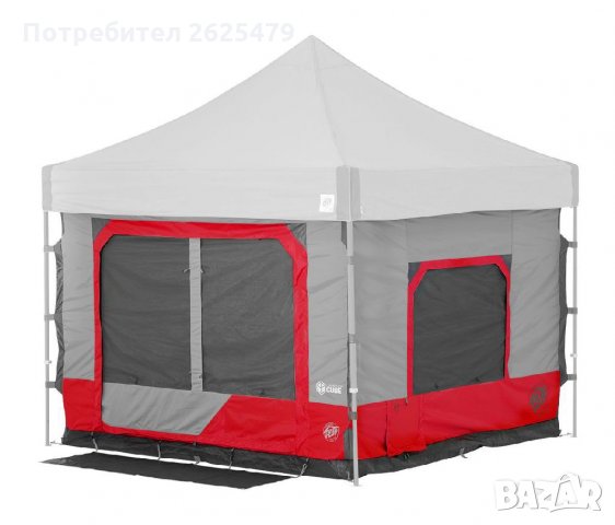 Палатка-сгъваема+къмпинг куб E-Z UP, снимка 3 - Палатки - 28540956