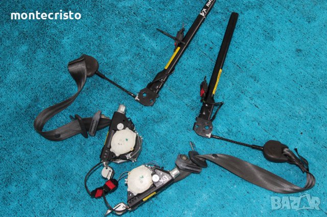 Преден десен колан Renault Clio III (2005-2013г.) хечбек 5 врати / Рено Клио, снимка 7 - Части - 39805589