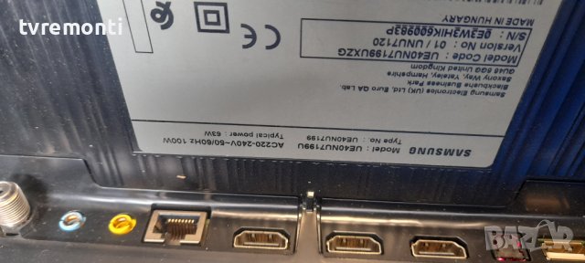 лед диоди от дисплей CY-NN040HGLV3V от телевизор Samsung модел UE40NU7199U, снимка 4 - Части и Платки - 36663031