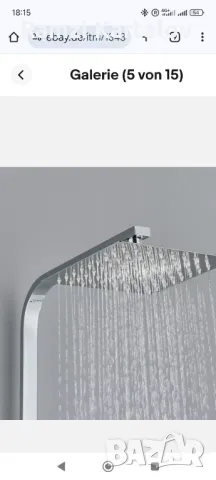 Душ комплект със две слушалки , снимка 6 - ВИК - 50351747