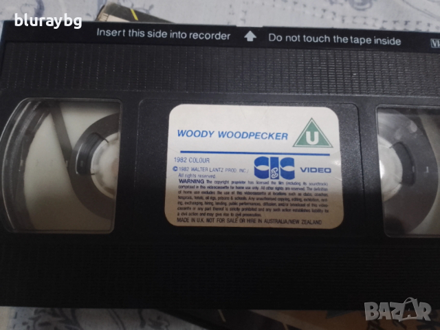 Woody Woodpecker vhs/Уди кълвача видеокасета, снимка 3 - Анимации - 53088537