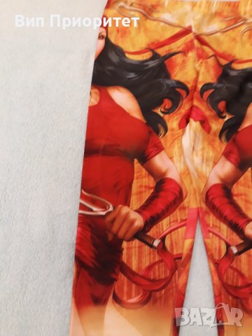 Златен клин с мадама и жезъл. ефектен принт. Дълъг , еластичен, елегантен. , снимка 5 - Клинове - 37408164