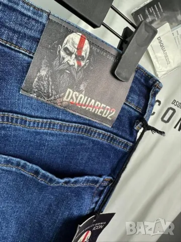 DSQUARED мъжки дънки КОД 182, снимка 4 - Дънки - 49251439