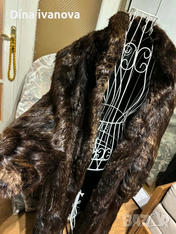 палто от норка дълго , снимка 8 - Палта, манта - 53489958