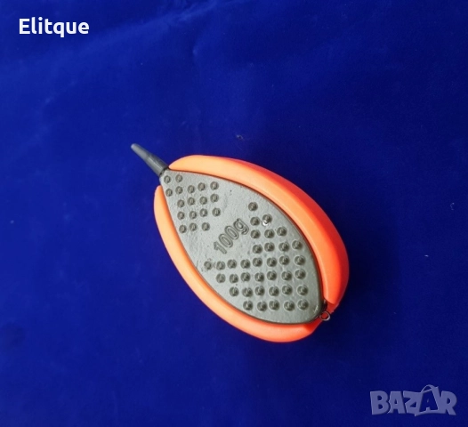 Комплект метод фидер с плеса, оранжево – 60g/70g/80g/90g/100g, снимка 4 - Други стоки за дома - 52852382