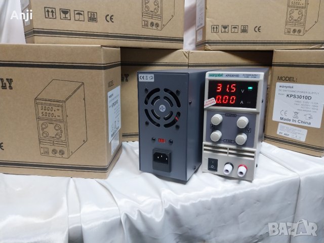 Регулируем захранващ блок Лабораторно захранване Изход 0-30V 0-10A, снимка 2 - Друга електроника - 40121996