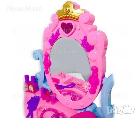 Детска тоалетка с огледало стол и аксесоари , снимка 4 - Други - 48330365