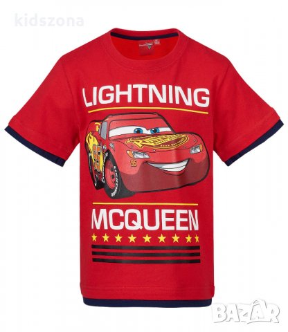 Детска тениска Cars момче за 3, 4, 5, 6 и 8 г. - М4-6, снимка 2 - Детски тениски и потници - 28581202