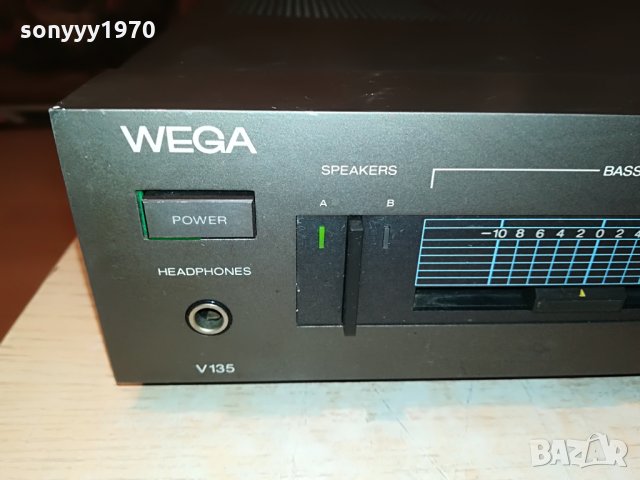 wega v135 hifi stereo amplifier-west germany 2007211247&, снимка 2 - Ресийвъри, усилватели, смесителни пултове - 33574056