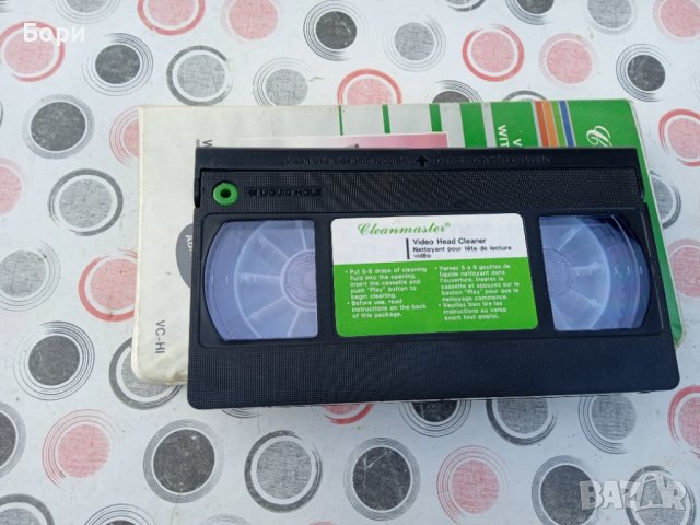 Почистваща видео касета VHS, снимка 6 - Плейъри, домашно кино, прожектори - 39050867