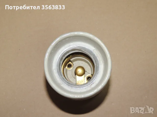 ФАСУНГА Е40 порцеланова,16A,250V  