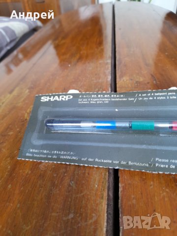 Стари цветни писалки,химикали Sharp EA-850C, снимка 2 - Антикварни и старинни предмети - 32508908