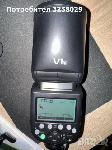 Godox V1S, снимка 2 - Светкавици, студийно осветление - 52730043