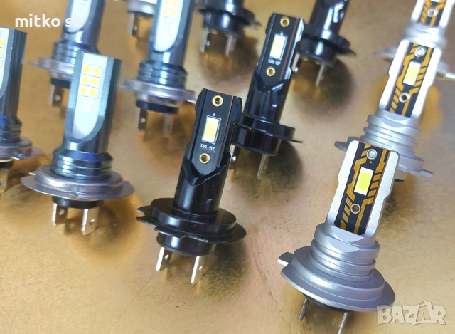 H7 Led автомобилни крушки, снимка 3 - Аксесоари и консумативи - 52577202