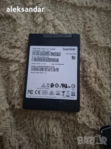ssd SanDisk 128GB на 2дни ползван