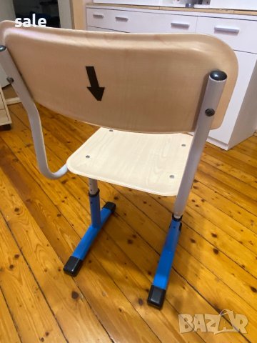 Ученически стол с регулируема височина, снимка 4 - Столове - 43868928