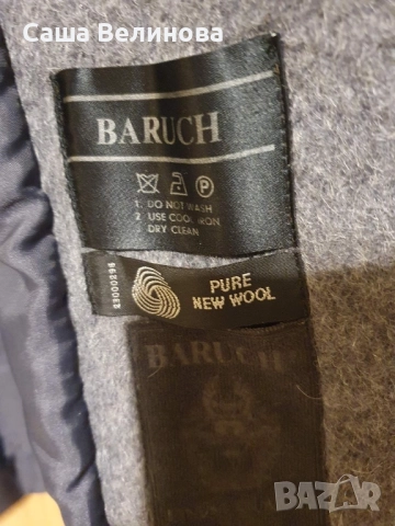 Вълнено палто много качествено, снимка 3 - Палта, манта - 52471188