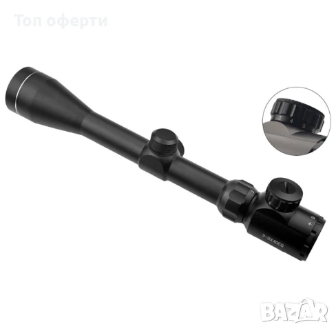 Оптически мерник с подсветка Bushnell 3-9X40eg, снимка 3 - Други инструменти - 51176620