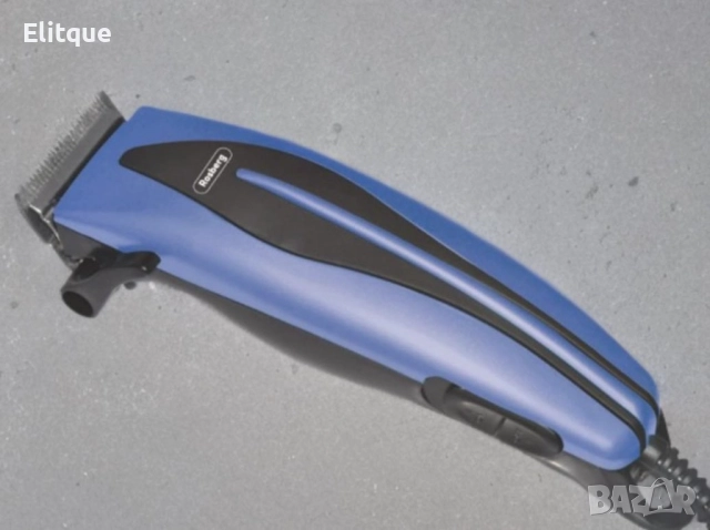 Машинка за подстригване Rosberg, 10W, Син/Жълт/Бял