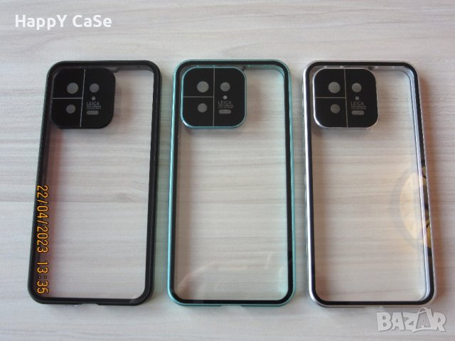 Xiaomi 13T Pro / 13 / Двоен 360 градуса магнитен кейс с камера протектор, снимка 8 - Калъфи, кейсове - 40074053