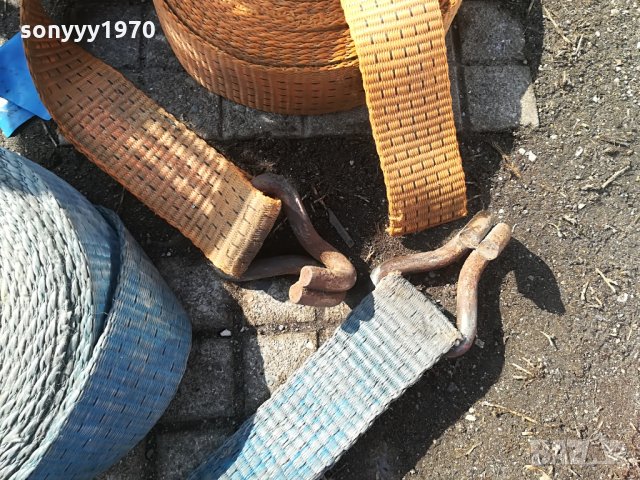 Колани ленти 9 метра-от тир-яки и здрави за бита или теглене, снимка 14 - Аксесоари и консумативи - 28177853