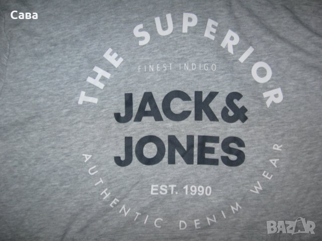 Суичър JACK&JONES  мъжки,2ХЛ, снимка 3 - Суичъри - 42963496