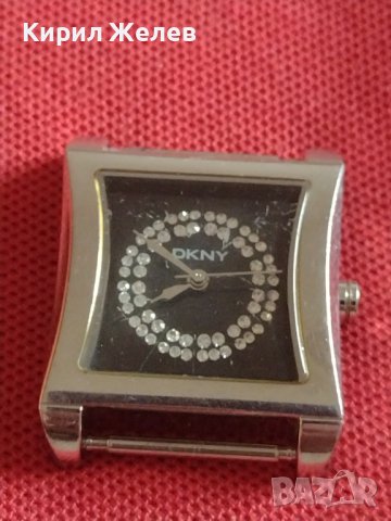 Модерен дизайн дамски часовник DKNY стил и комфорт с кристали 39626, снимка 3 - Дамски - 43785954