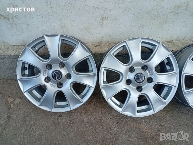 Оригинален лети джанти 15 цола Мазда 5х14.3, снимка 3 - Гуми и джанти - 51693909