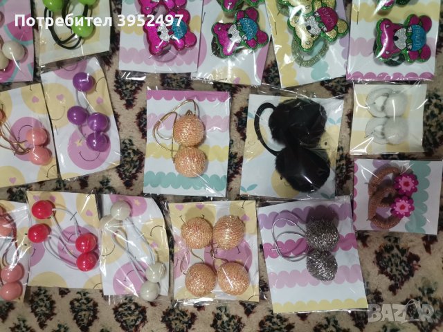Ластици за коса, снимка 14 - Аксесоари за коса - 43929622