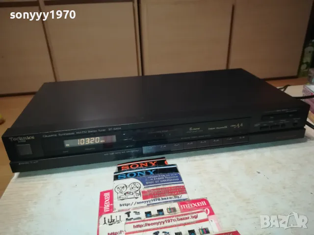 TECHNICS ST-G45A STEREO TUNER-MADE IN JAPAN-ВНОС SWISS 2505250656LCHERY, снимка 9 - Ресийвъри, усилватели, смесителни пултове - 50416629
