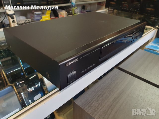 Тунер Kenwood KT-1050L  В отлично техническо състояние, много добър външен вид. Дисплея е с намалено, снимка 8 - Ресийвъри, усилватели, смесителни пултове - 36890761