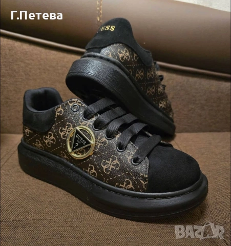 Дамски маратонки Еко кожа и велур , снимка 3 - Маратонки - 53008704