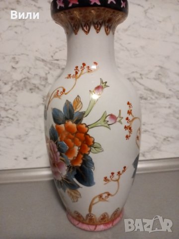 Голяма и красива, китайска/японска ваза, снимка 4 - Вази - 44048987