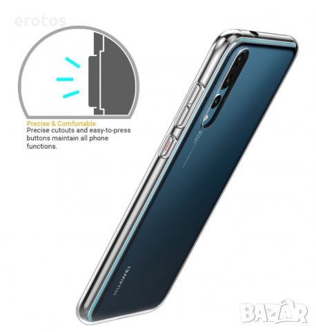 Ултра тънък мек силиконов прозрачен калъф за Huawei и Samsung, снимка 3 - Калъфи, кейсове - 27180280