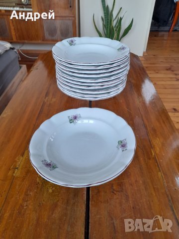 Стара порцеланова чиния,чинии #3