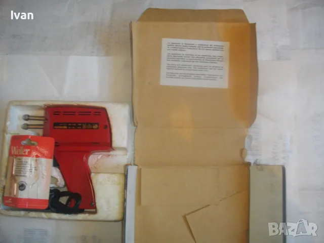 Made in ITALY ИТАЛИАНСКИ ЕЛЕКТРИЧЕСКИ ИНДУКЦИОНЕН ПОЯЛНИК 12сек/48сек SODERNIC 9001 СТАРО КАЧЕСТВО, снимка 15 - Поялници и запояване - 48562940