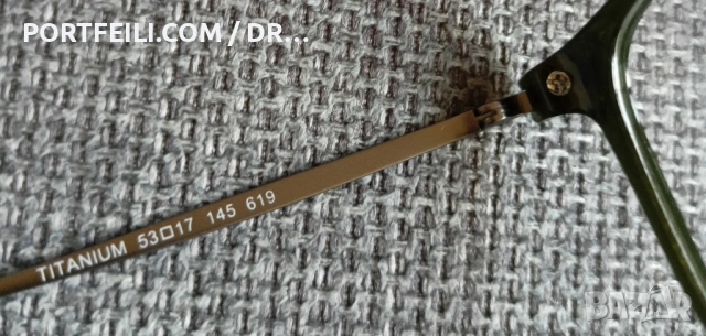 Дамска диоптрична рамка AIGNER (Germany), титан, целуоид ацетат, Made in South Korea, супер качество, снимка 11 - Слънчеви и диоптрични очила - 53608238