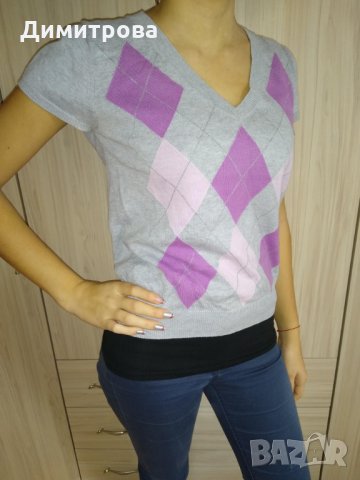 Блузка с къс ръкав Зара, снимка 2 - Тениски - 27455833