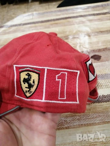 Шапка Михаел Шумахер / Michael Schumacher Ferrari, снимка 4 - Шапки - 52875903