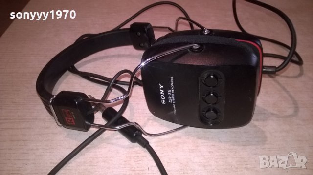 sony dr-35 stereo headphones-внос франция
