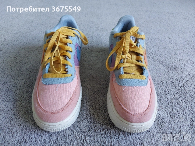 Дамски обувки Nike Air Force 1 Low '07 LV8 "Next Nature Sun Club" - размер 39, снимка 3 - Маратонки - 52292911