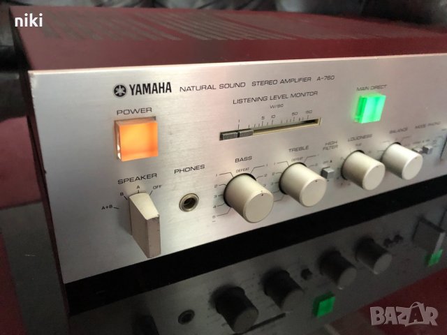 Yamaha A-760, снимка 5 - Ресийвъри, усилватели, смесителни пултове - 32834408