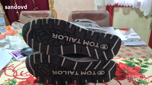 Нови обувки  TOM TAILOR  зимни 44 номер цена 120лв, снимка 4 - Спортни обувки - 53020147
